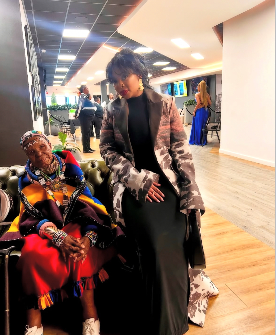 Xaviera performing at event